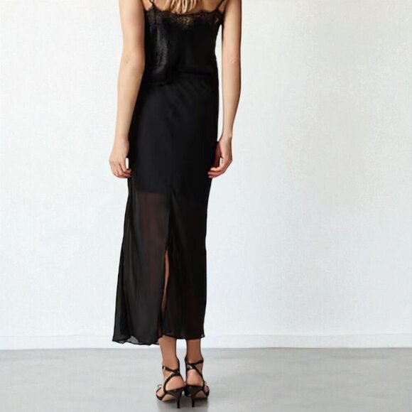 J. Crew New Gwyneth skirt in chiffon Size Small - Picture 2 of 9